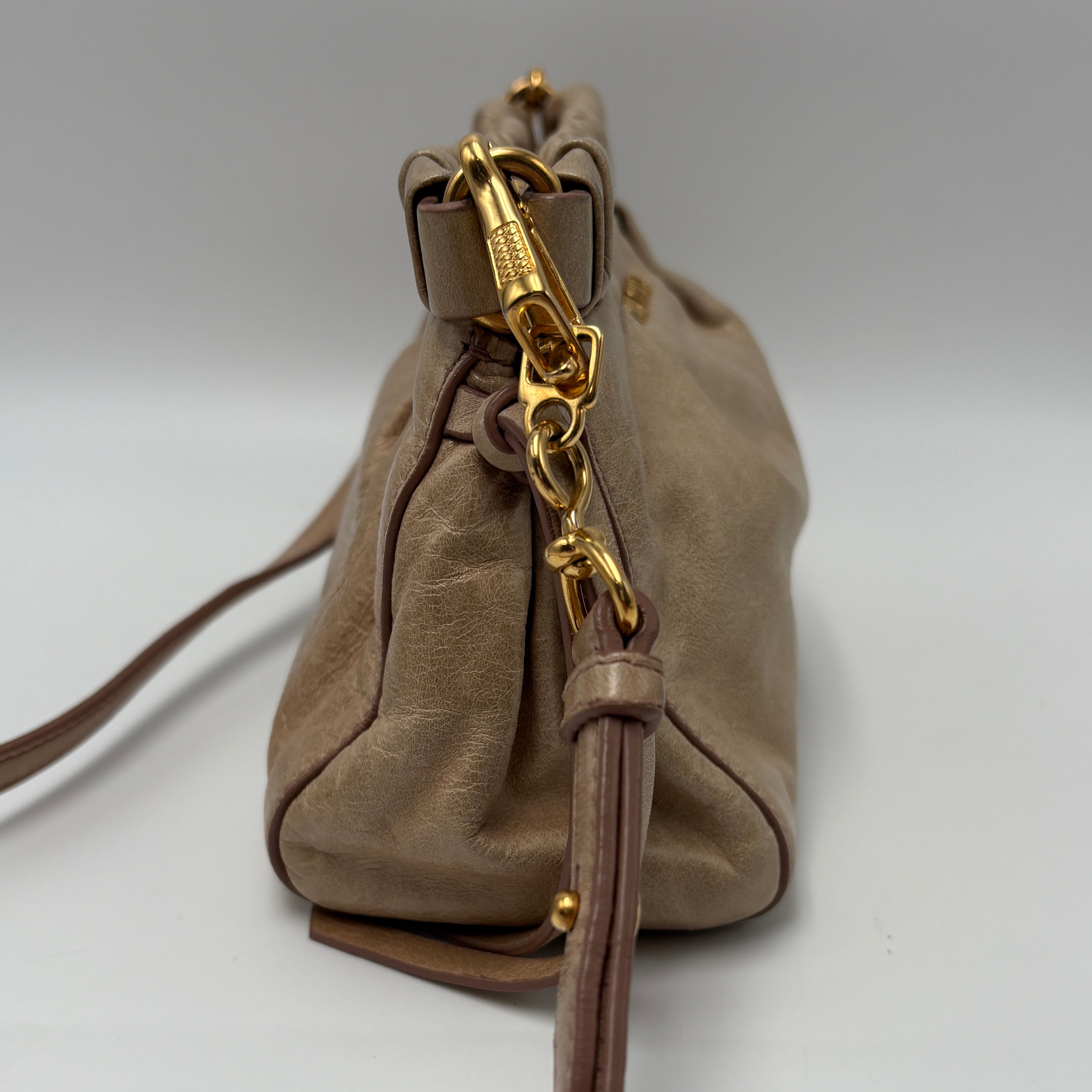 MIU MIU Leather Crossbody Bag