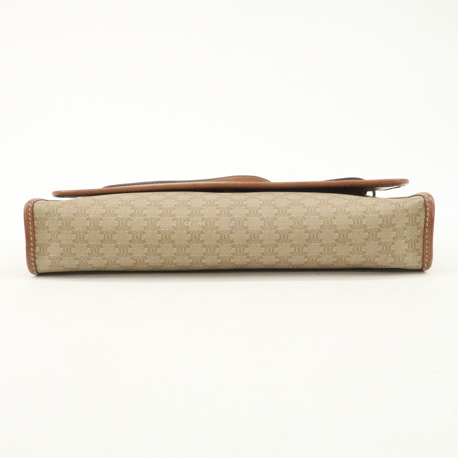 Celine Macadam 2Way Shoulder Bag - Beige, Leather