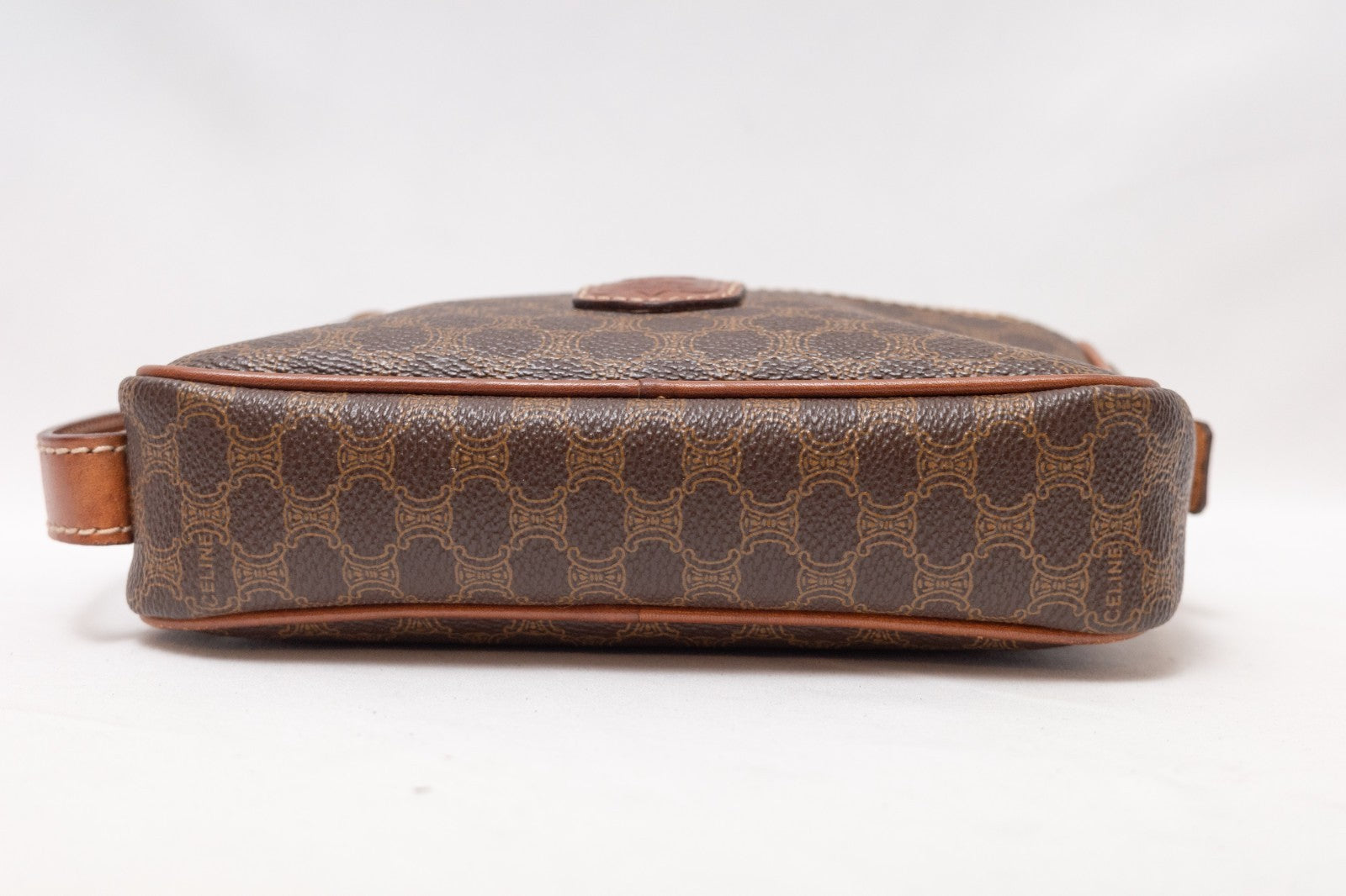 Celine Macadam Purse - Brown, Leather PVC