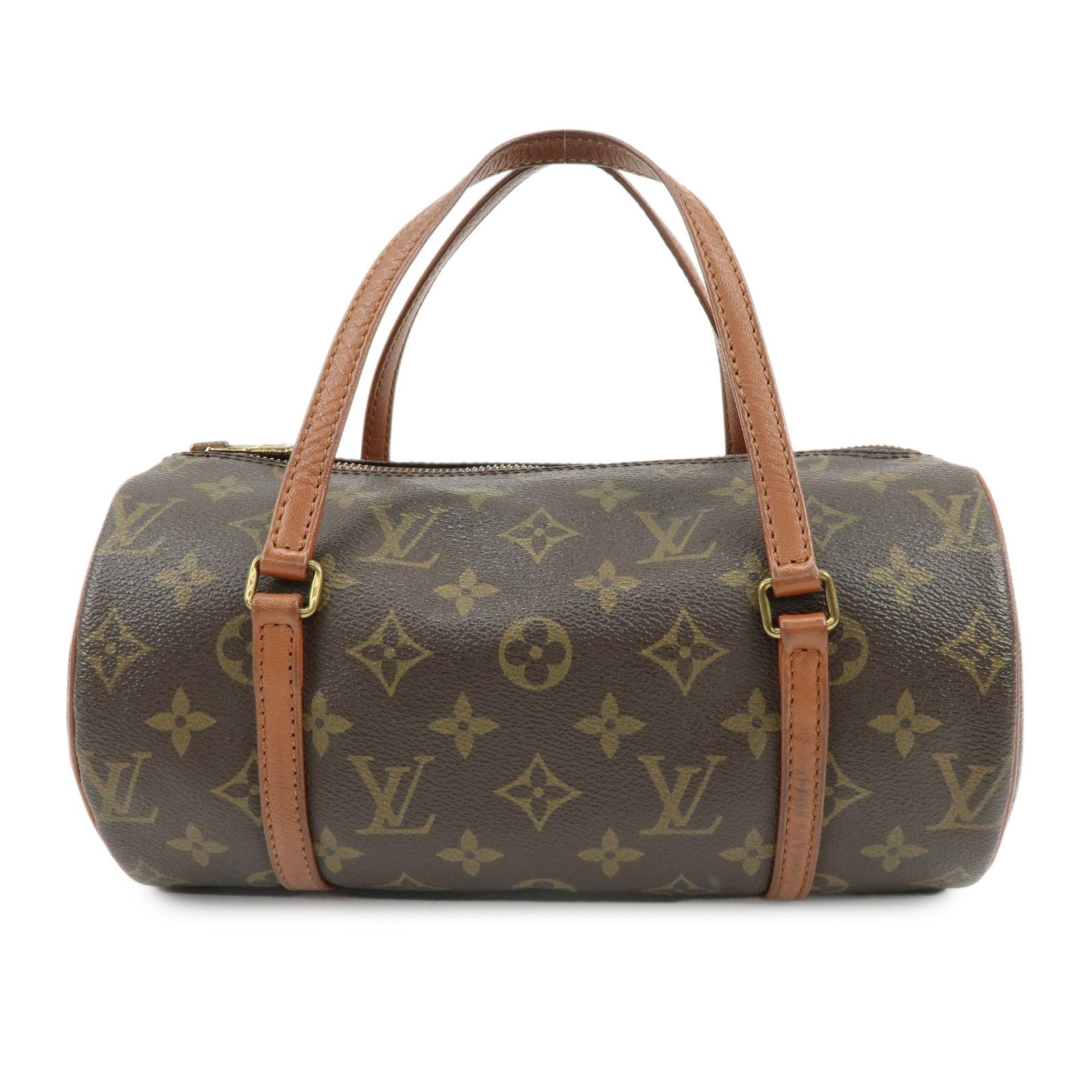 Louis Vuitton Monogram Papillon 26 Hand Bag - Brown, Monogram Canvas