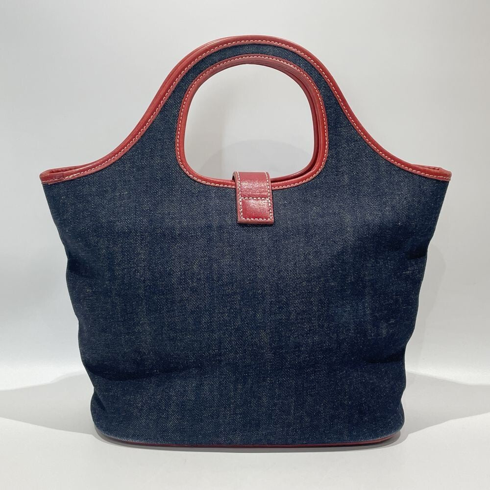 Burberry Blue Label Denim Shoulder Tote Bag - Blue, Denim