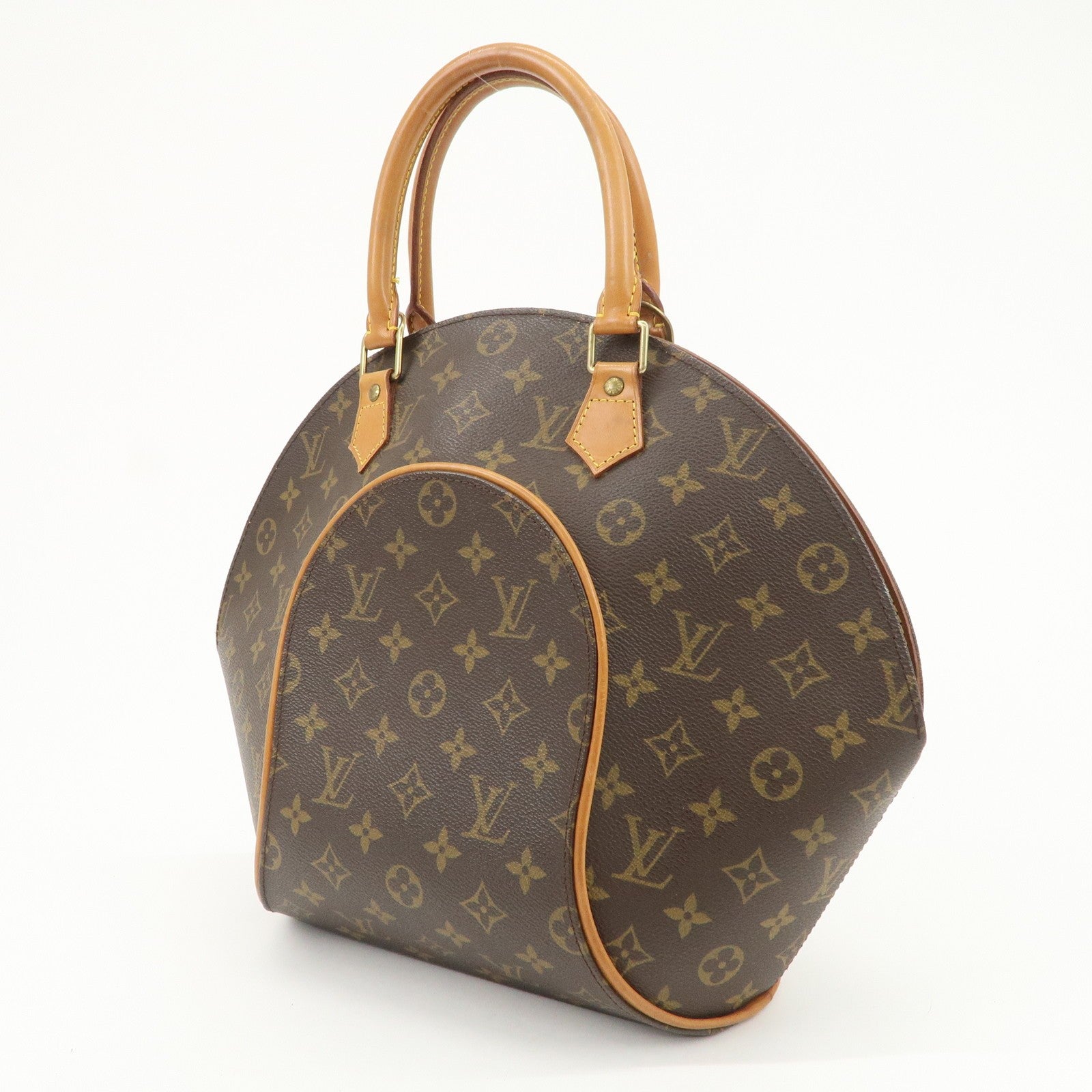 Louis Vuitton Monogram Ellipse MM Handbag - Brown, Monogram Canvas