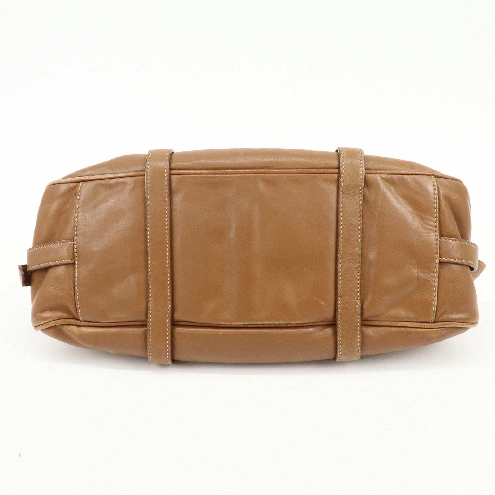 Prada 2Way Bag Handbag - Brown, Leather