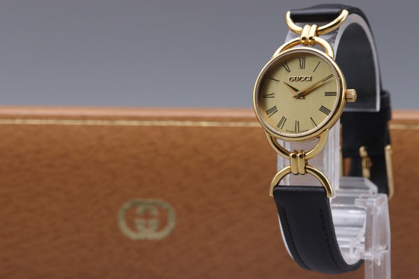 Gucci 6000.2.L Watch - Gold, Stainless Steel