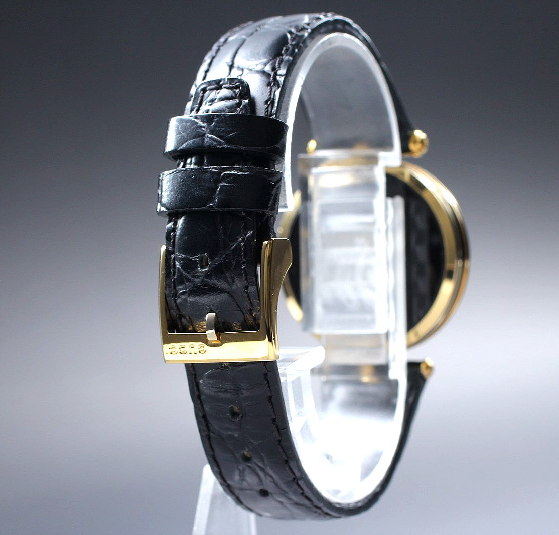 Gucci 2040M Wristwatch - Gold Black, Stainless Steel