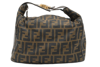 Fendi Zucca Large Vanity Bag - Brown, Canvas