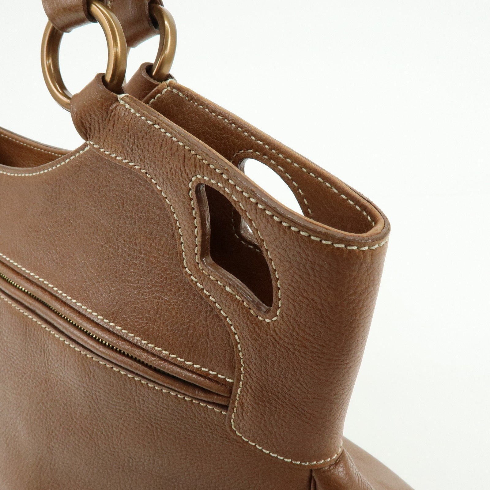 Cartier Marcello de Cartier Hand Bag - Brown, Leather