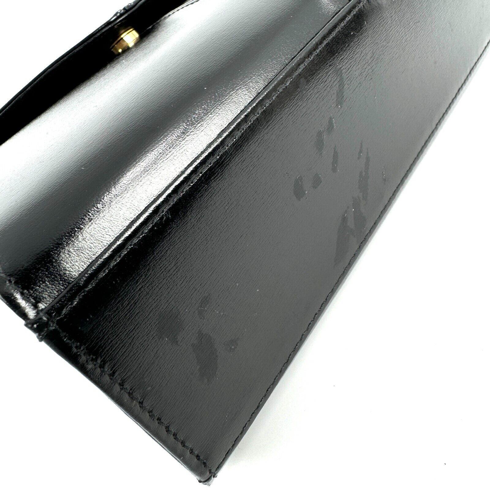 Saint Laurent YSL Hand Bag - Black, Leather 
