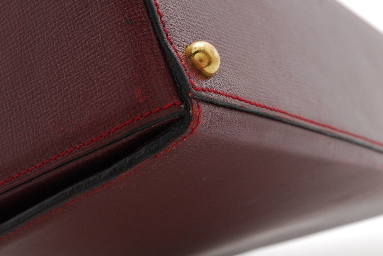 Cartier Must de Cartier Hand Bag - Bordeaux, Leather