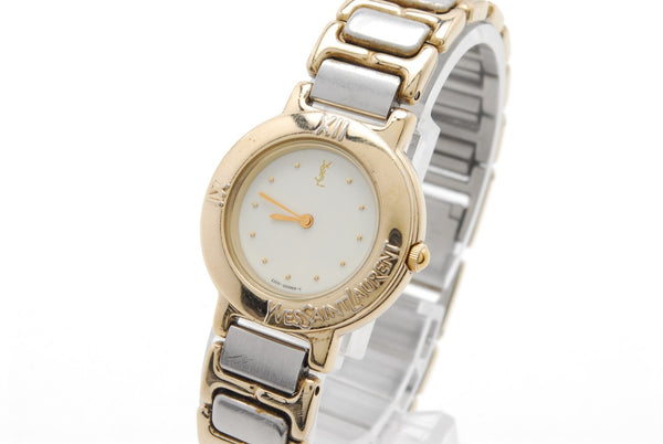 Yves Saint Laurent 2200-229789 Wristwatch - Gold, Stainless Steel 