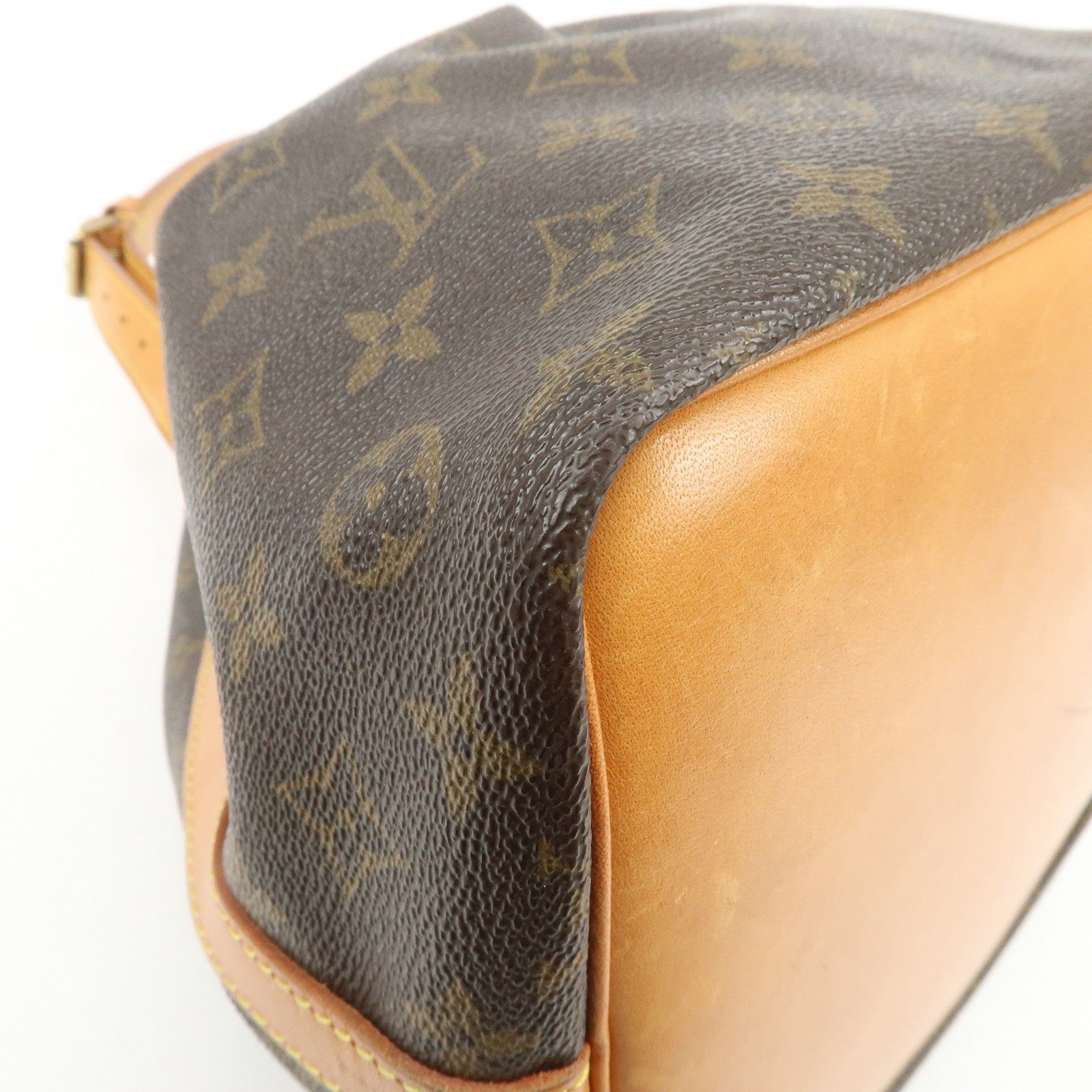 Louis Vuitton Monogram Petit Noe Shoulder Bag - Brown, Monogram Canvas