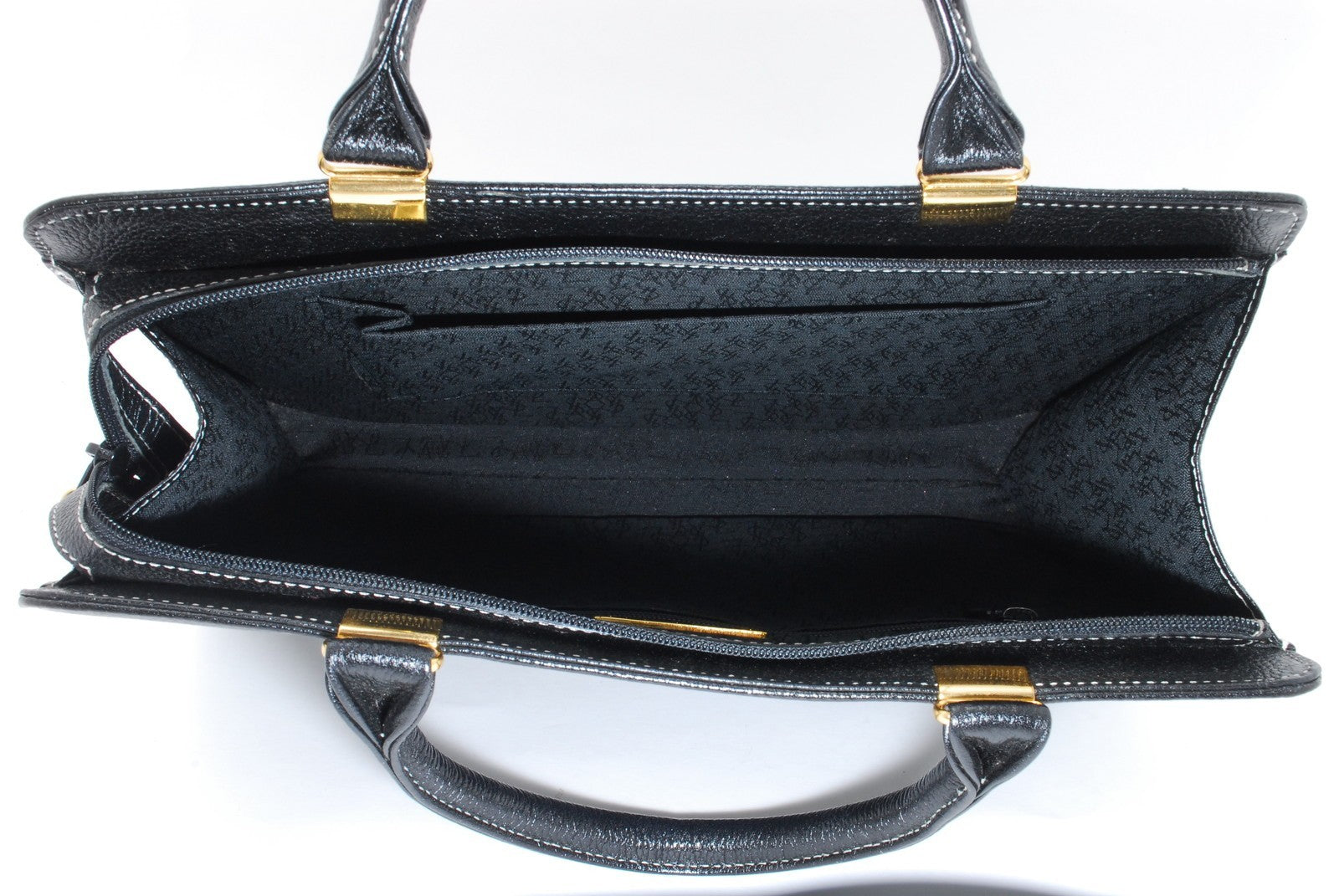 Saint Laurent Yves Hand Tote Bag - Black, Leather