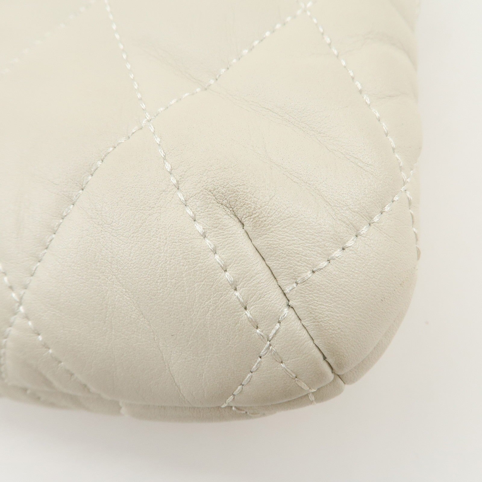 Coach Leather Chain Shoulder Bag - Ivory, Leather