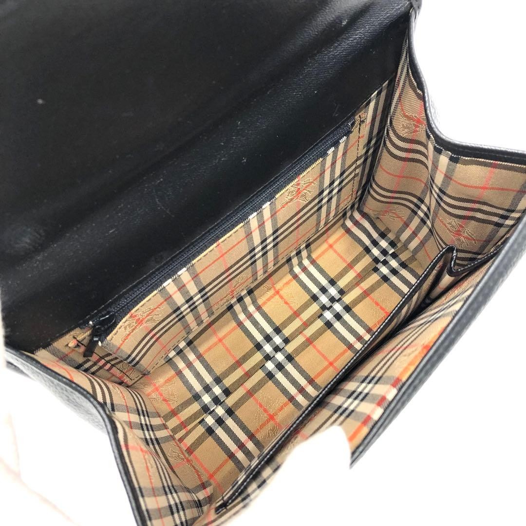 Burberry 2way Handbag - Black, Leather