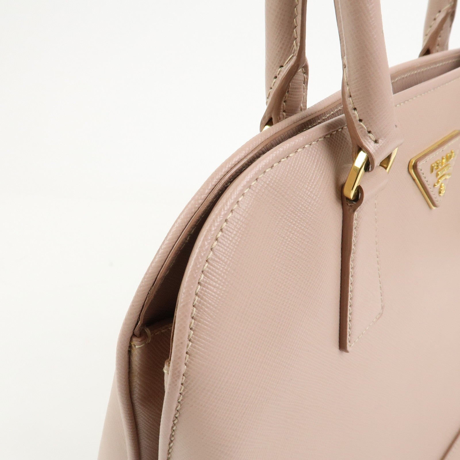 Prada Hand Bag - Pink, Saffiano Leather