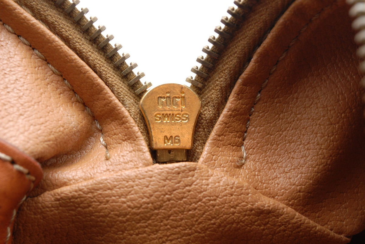 Celine Macadam Boston Handbag - Brown, PVC Leather