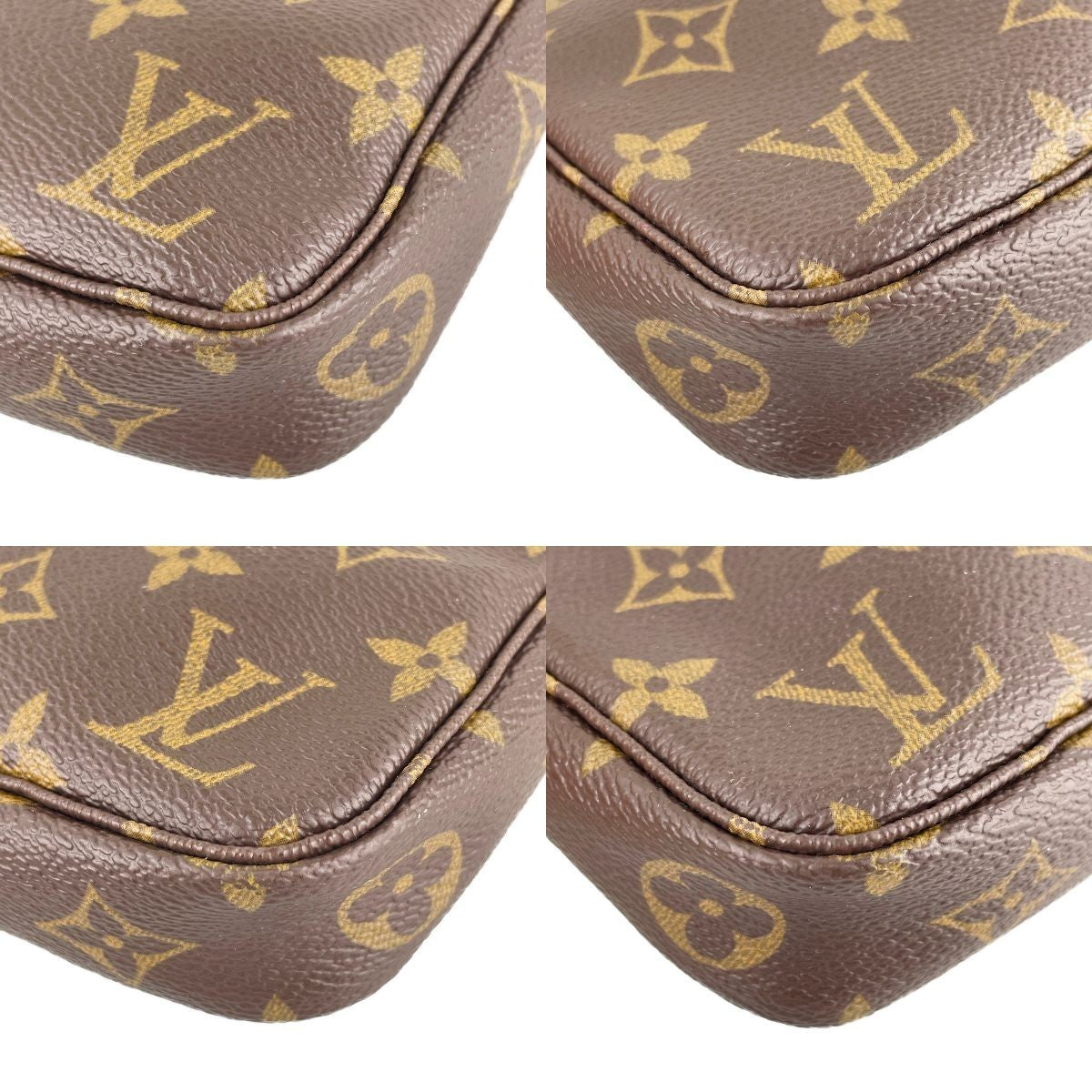 Louis Vuitton Pochette Accessoires Handbag - Brown, Leather