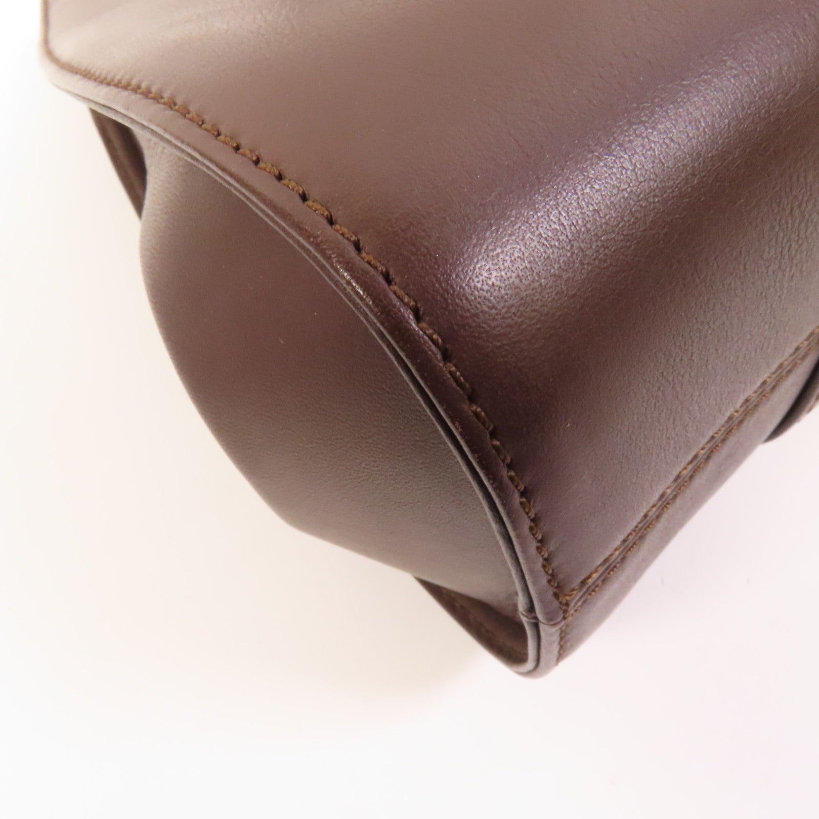 Loewe SHW Handbag - Brown, Calfskin Leather