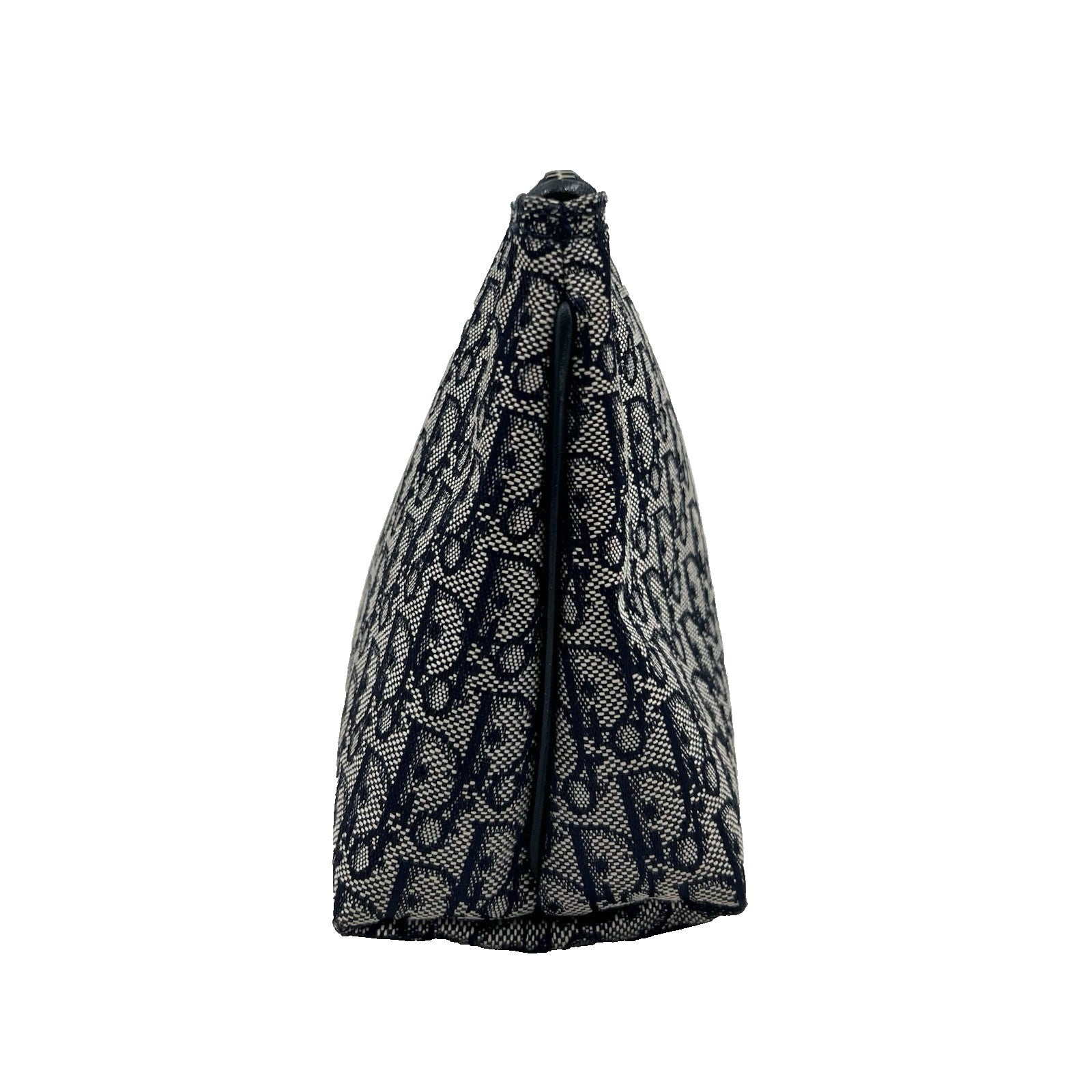 Christian Dior Trotter Mini Pouch Clutch Bag - Navy, Canvas