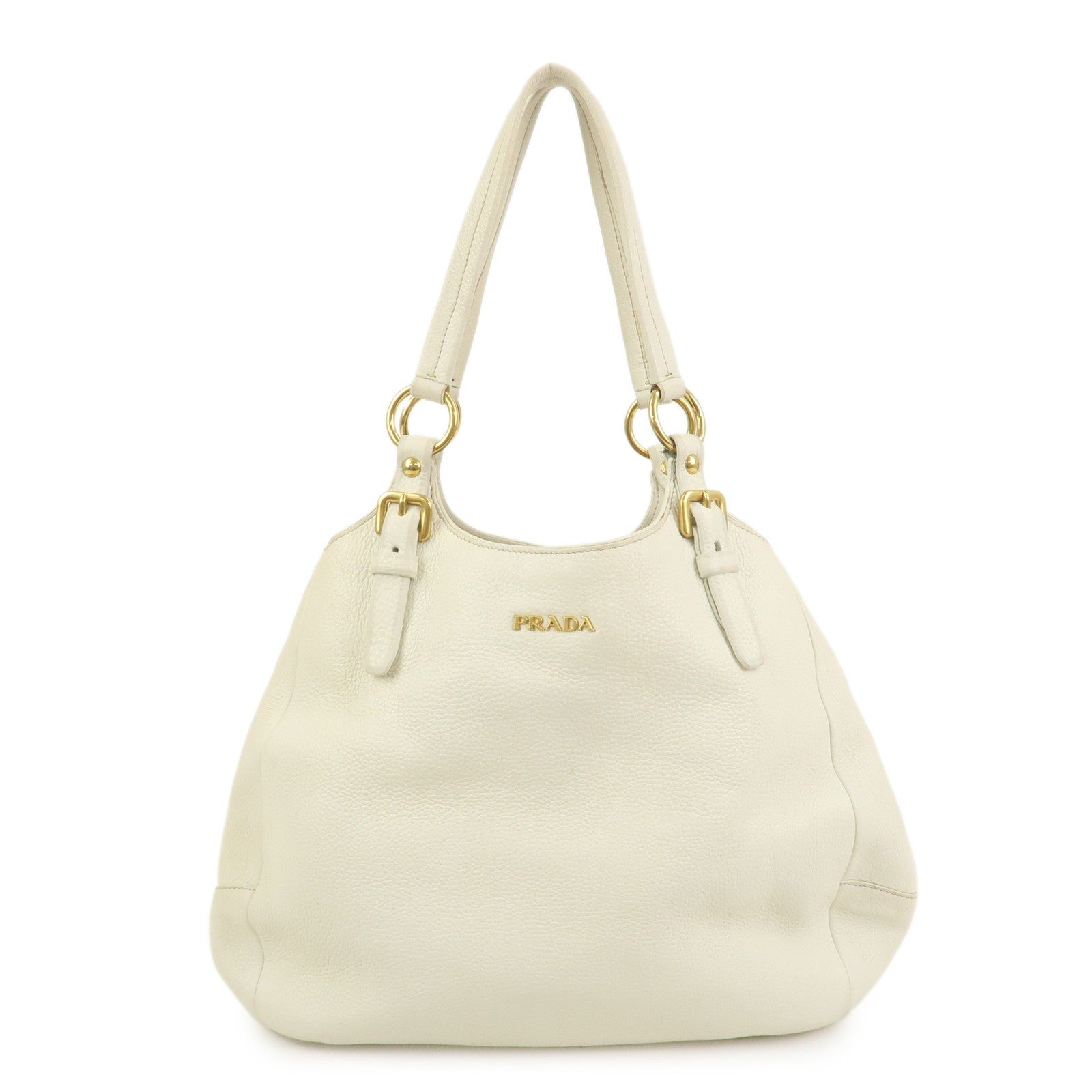 Prada Shoulder Bag - Ivory, Leather