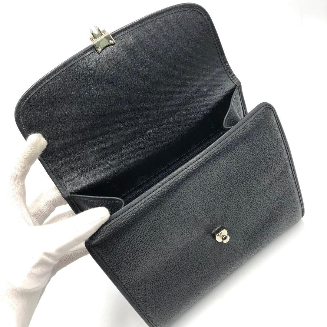 Burberry 2way Handbag - Black, Leather