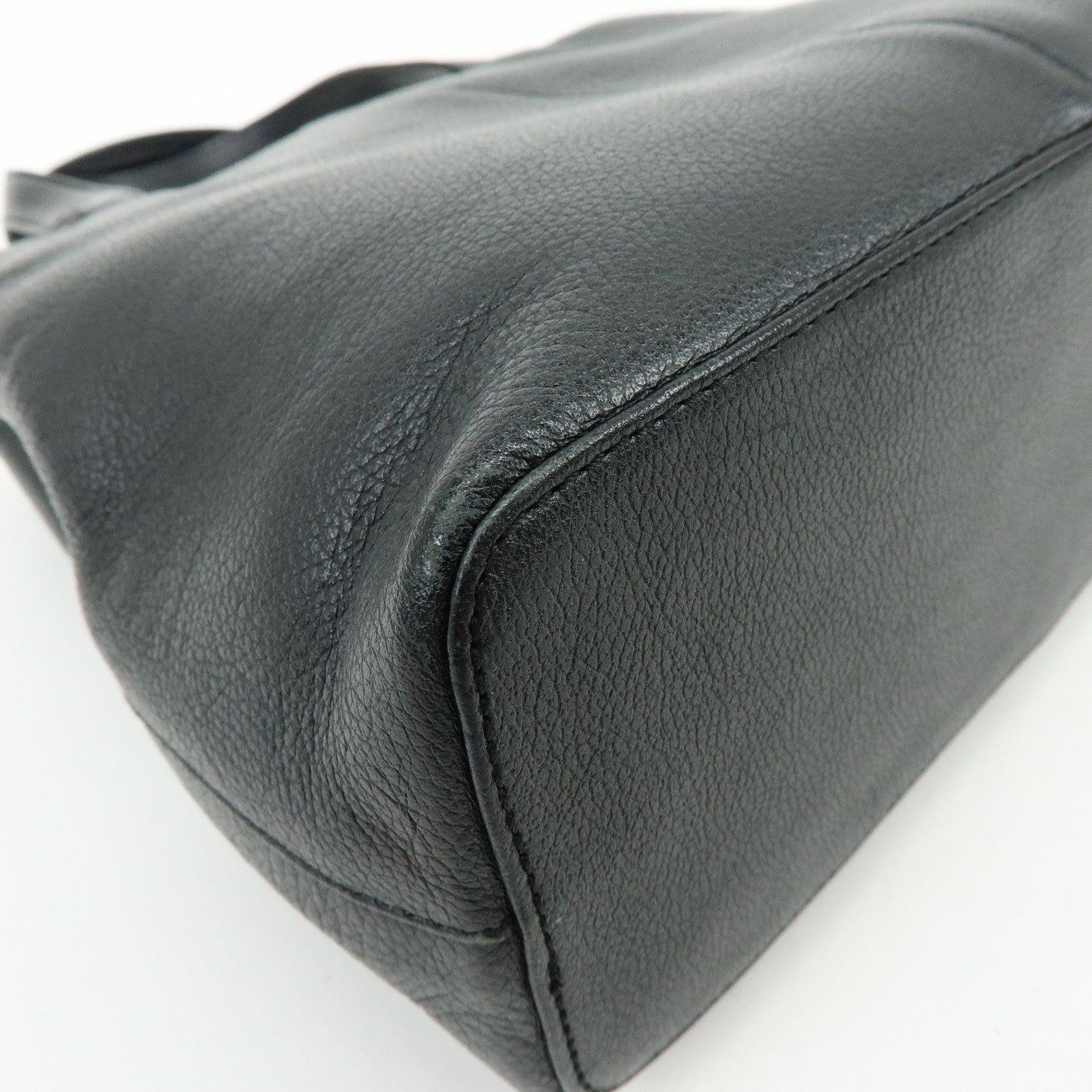 Burberry Mini Hand Bag - Black, Leather