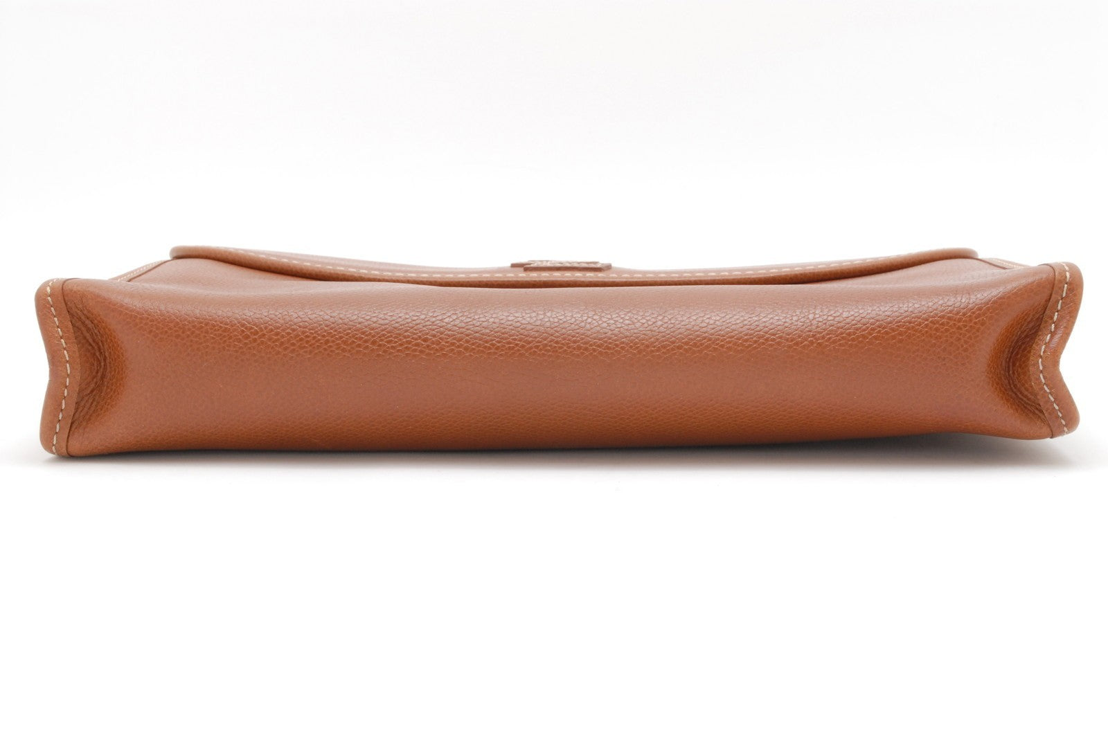 Saint Laurent Yves Vintage Stitch Crutch Bag - Brown, Leather