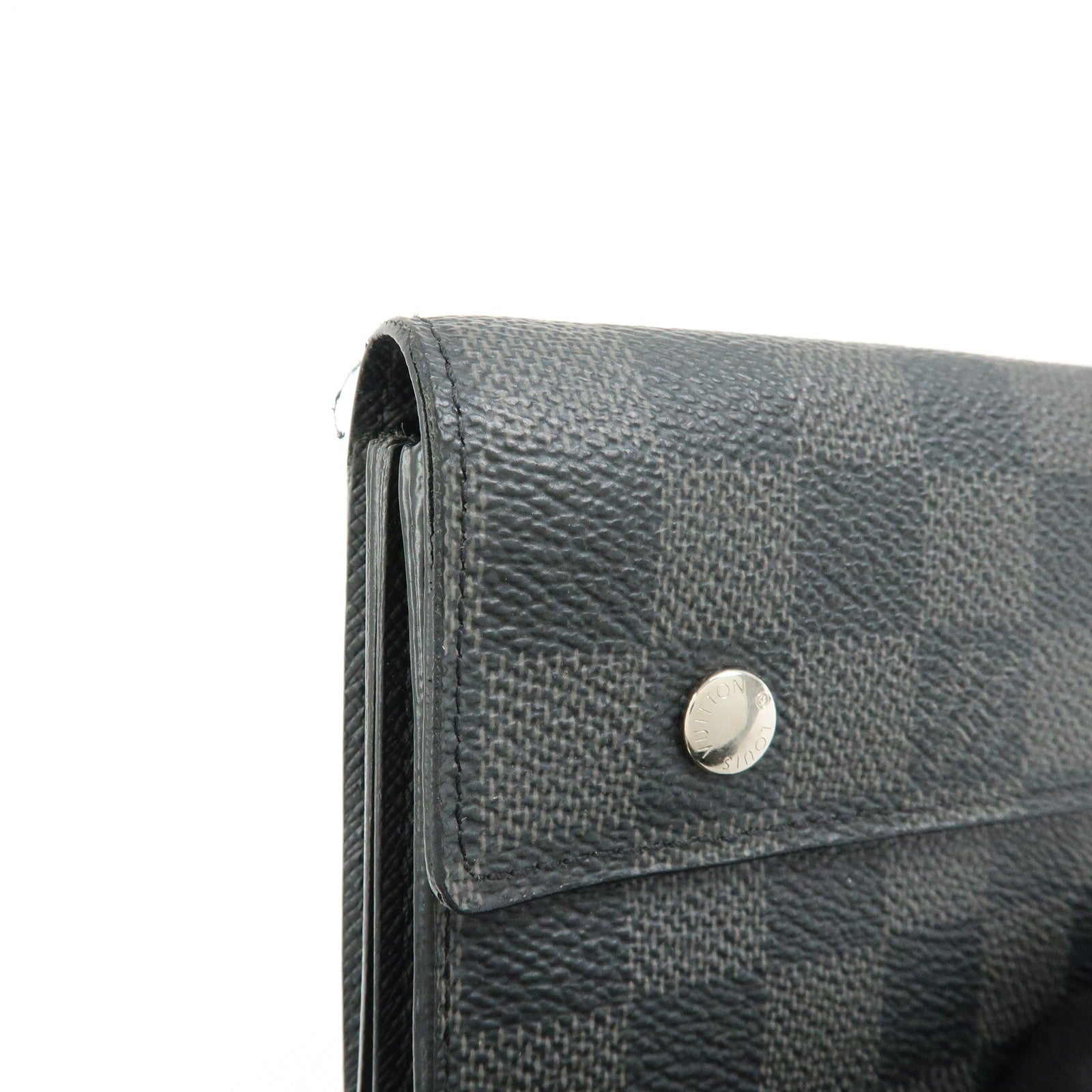 Louis Vuitton Portefeuille Accordion Wallet - Damier Graphite, Damier Canvas