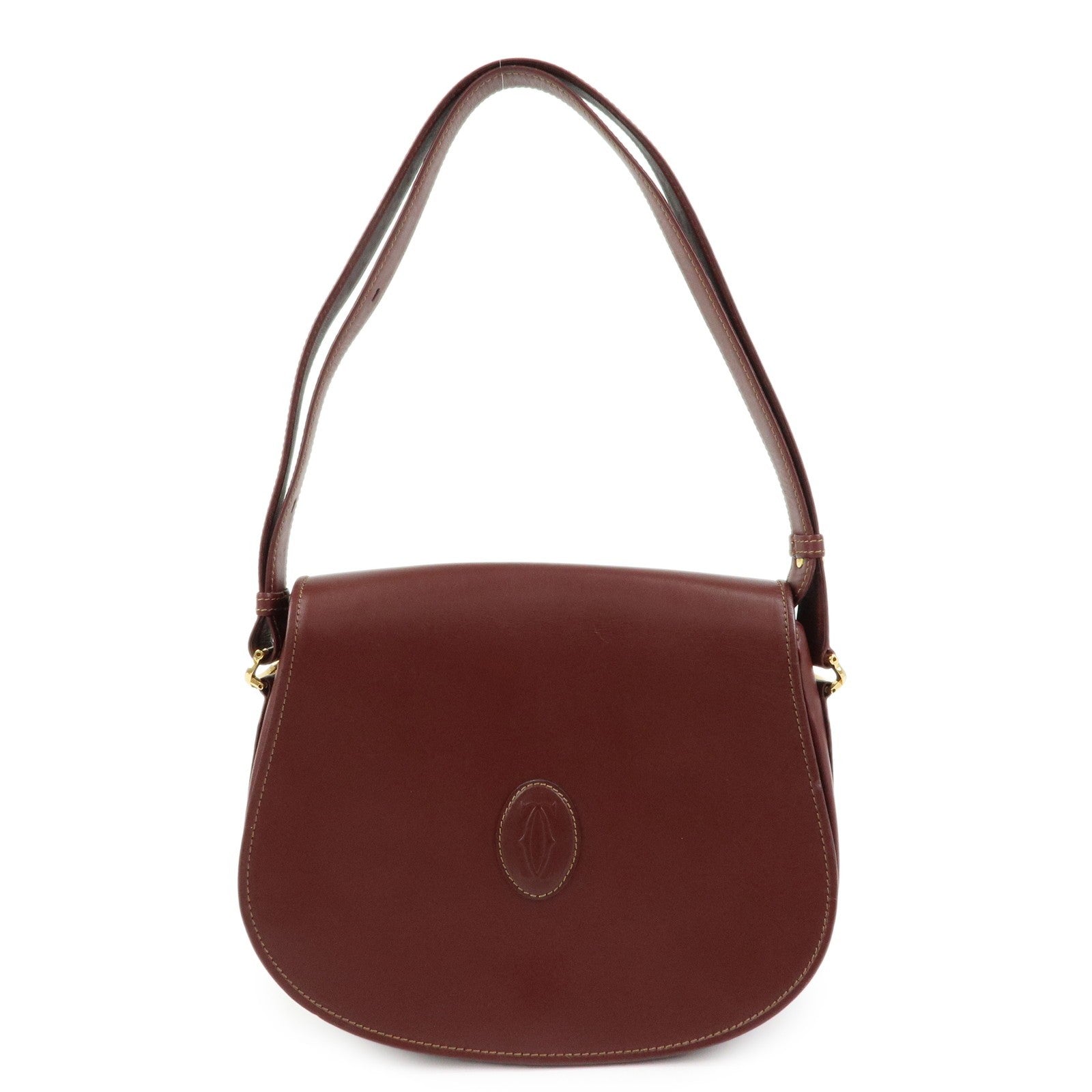 Cartier Must de Cartier Shoulder Bag - Bordeaux, Leather