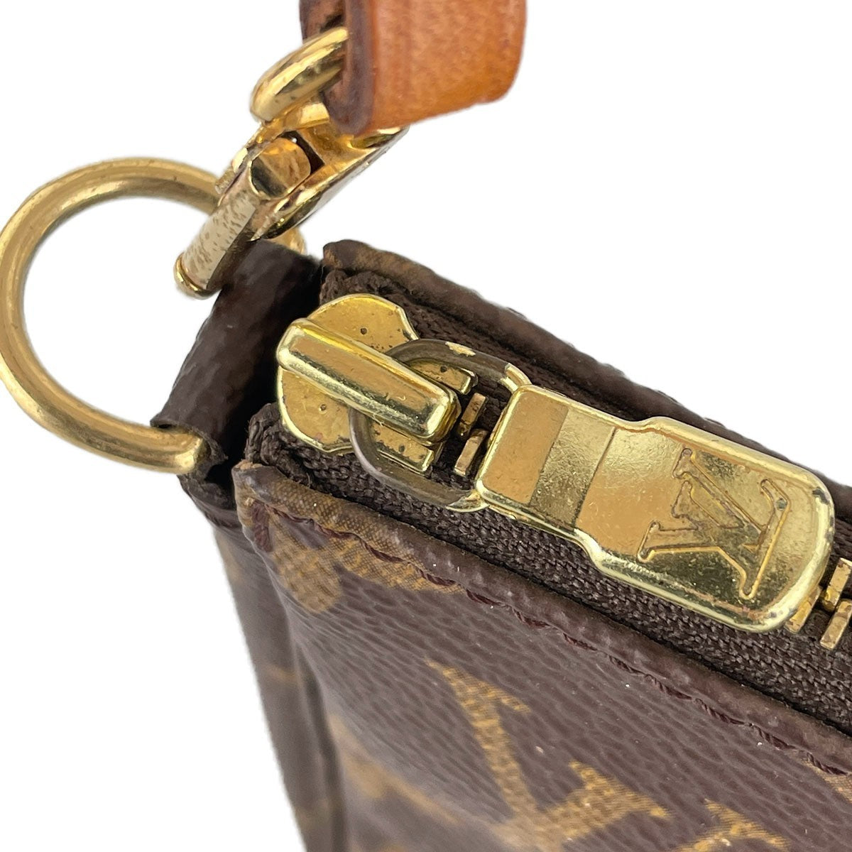 Louis Vuitton Pochette Accessoires Handbag - Brown, Coated Canvas