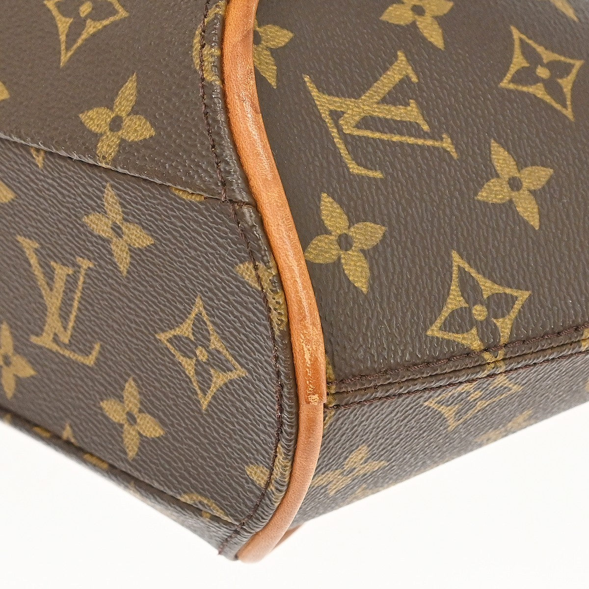 Louis Vuitton Ellipse PM Handbag - Brown, Monogram Canvas, Leather