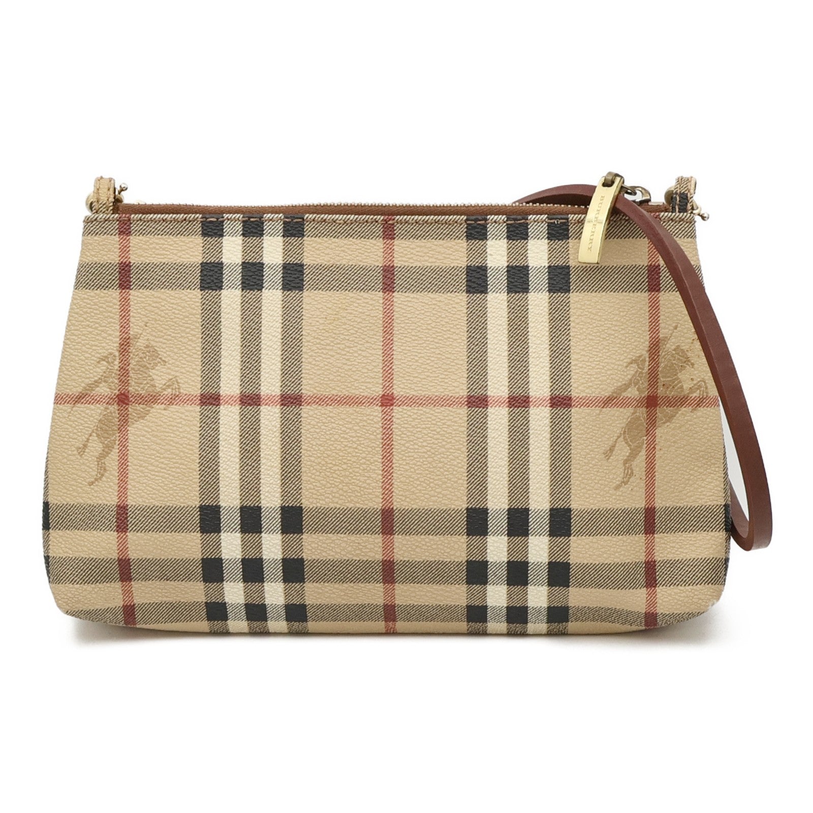 Burberry GHW Shoulder Bag - Beige, Coated Canvas