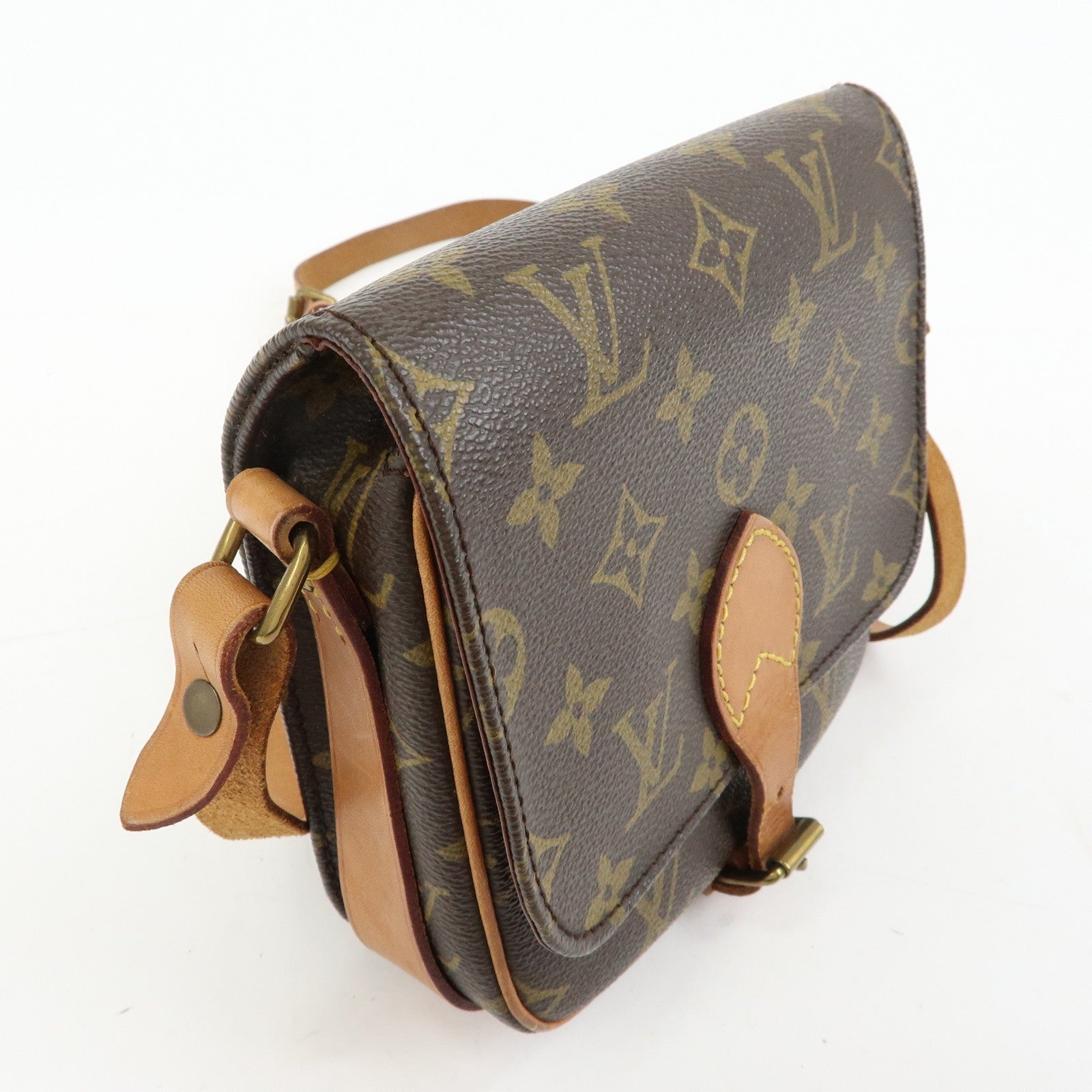 Louis Vuitton Monogram Mini Cartouchiere Shoulder Bag