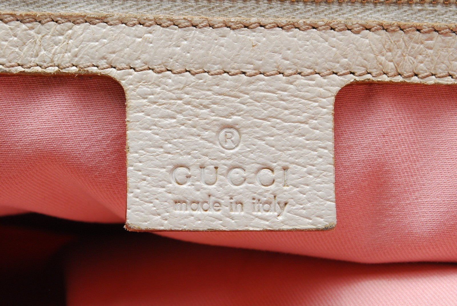Gucci Sherry Line Hand Tote Shoulder Bag - Pink, Canvas