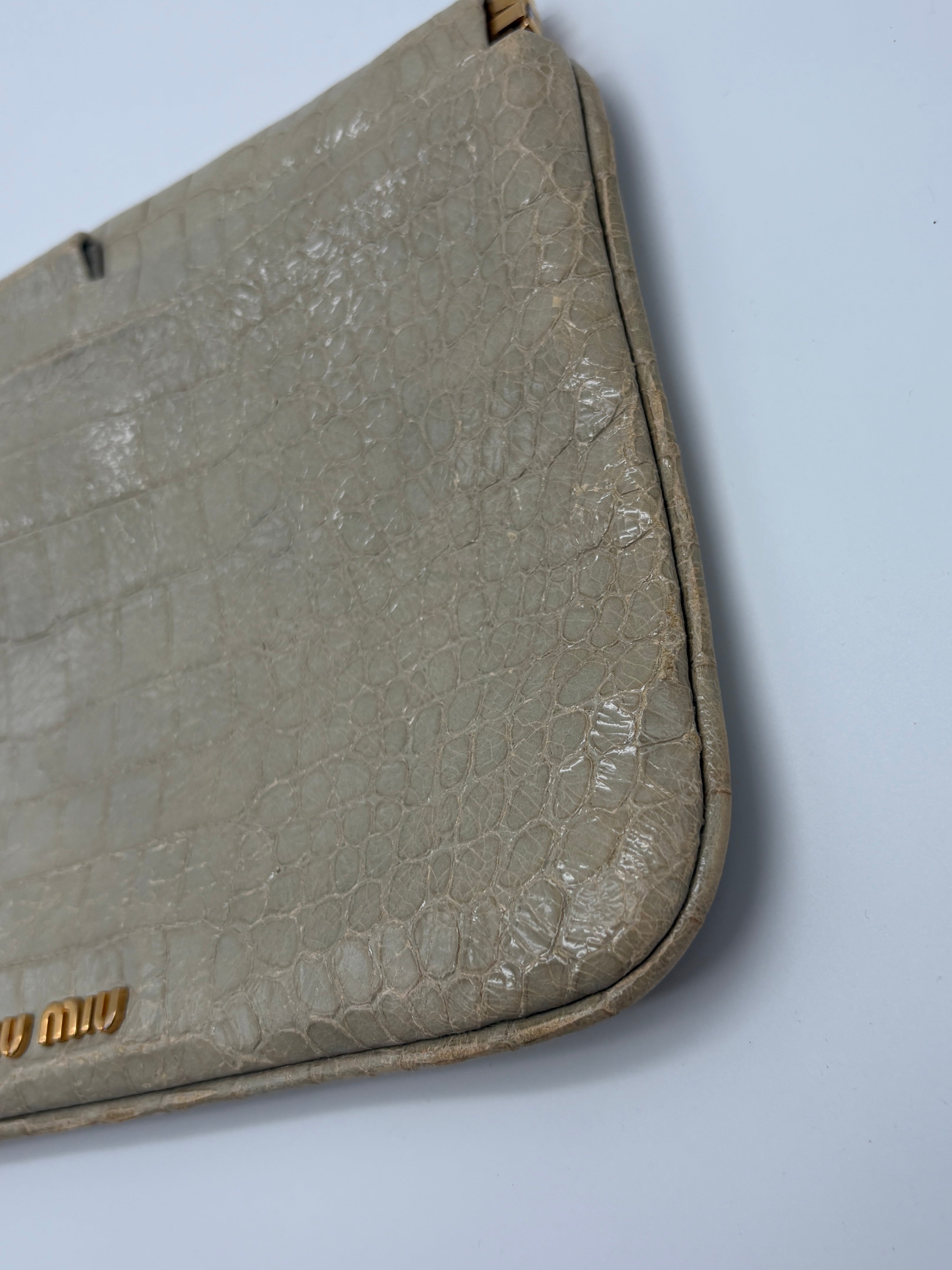 Miu Miu clutch vintage