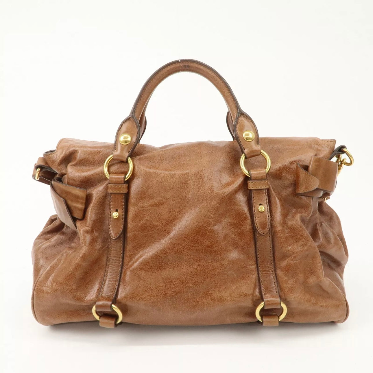 MIU MIU Leather 2Way Shoulder & Hand Bag