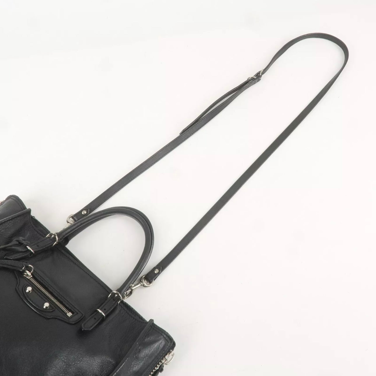 Leather Paper Mini 2way Shoulder Bag