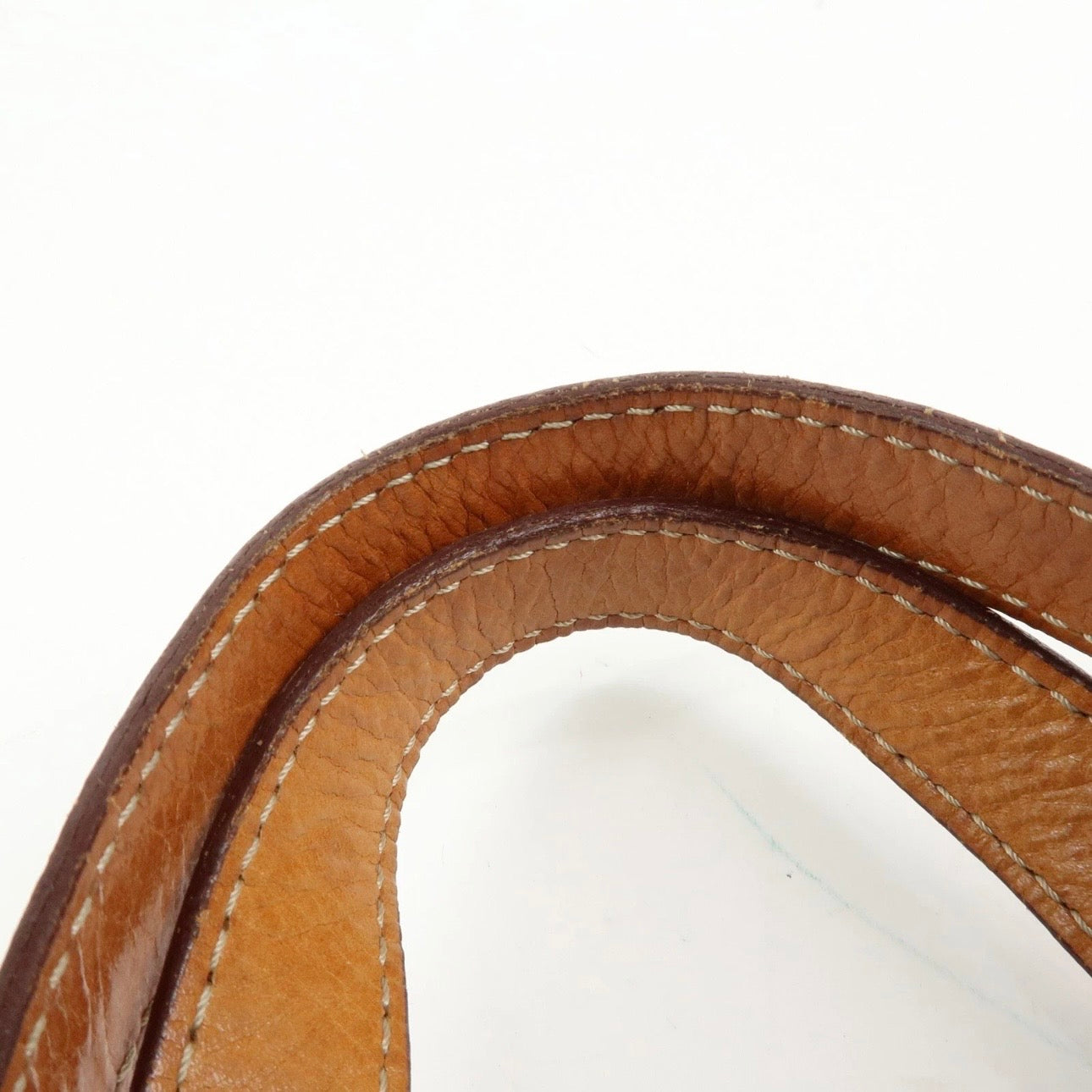 CELINE Macadam Tote Shoulder Bag Brown