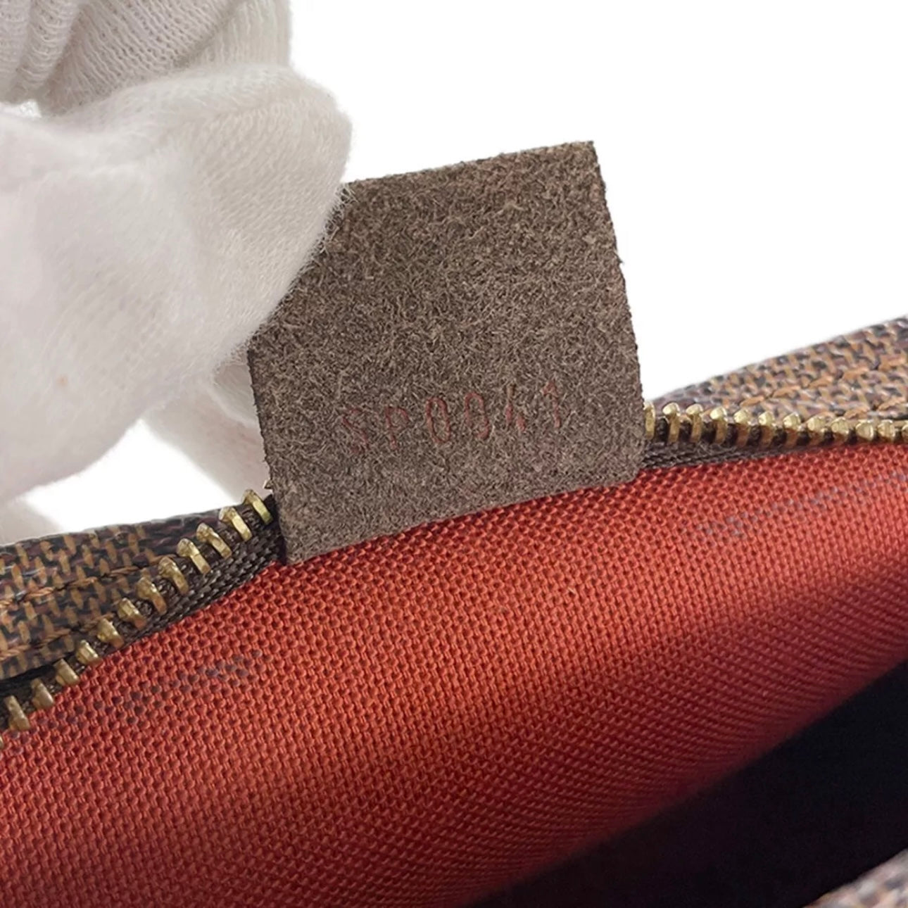 Louis Vuitton Damier Trousse Leather bag