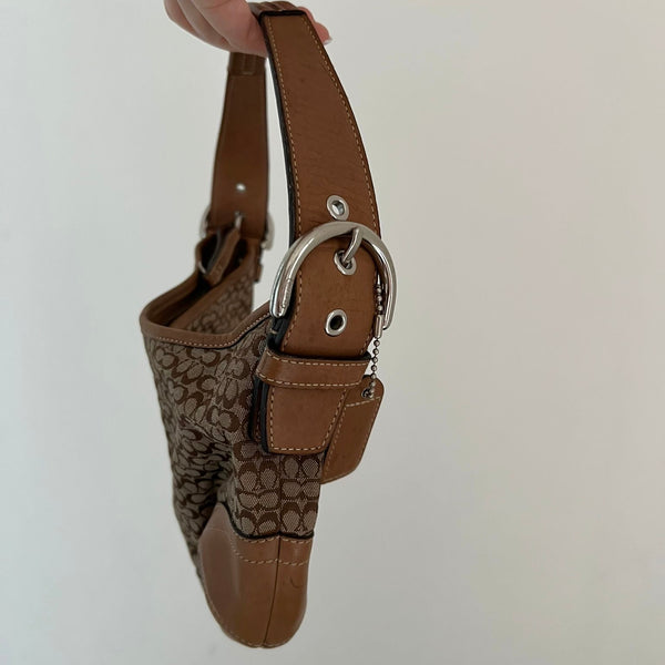 Coach Signature Brown bag