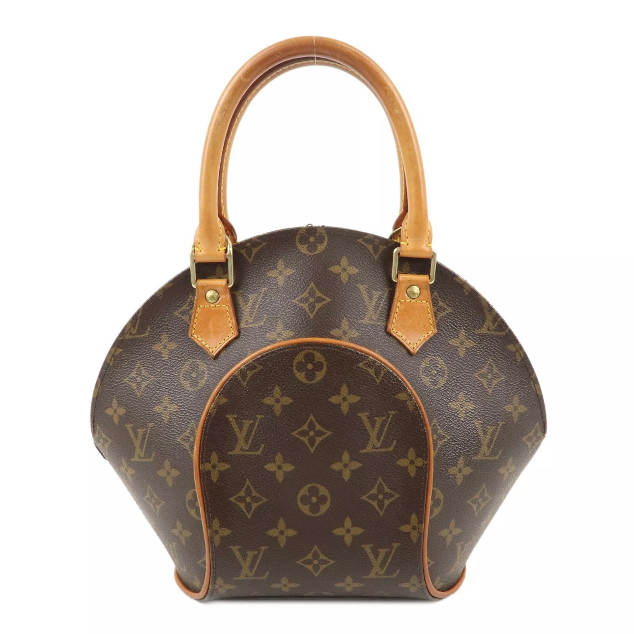 Louis Vuitton Monogram Ellipse PM Hand Bag Brown