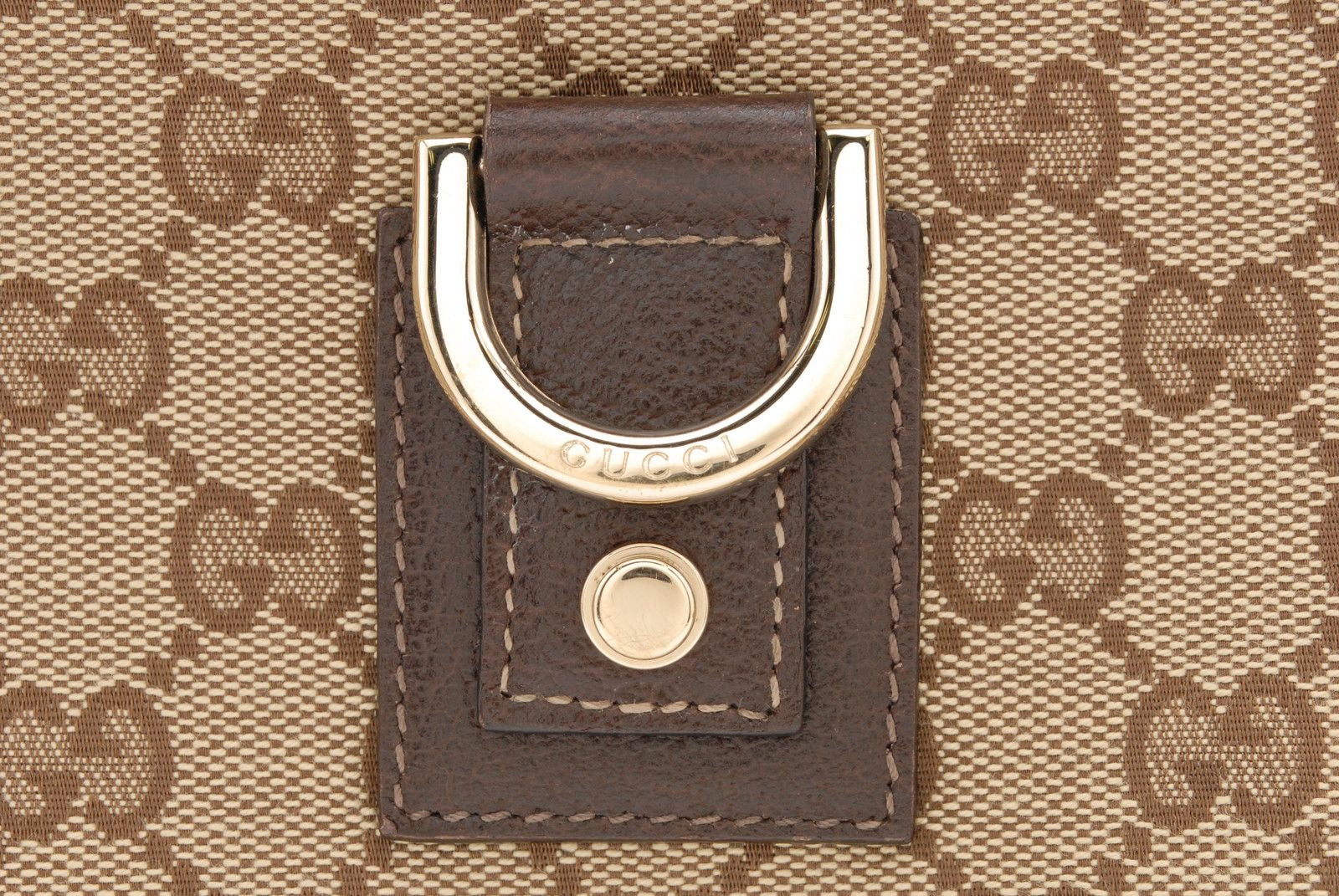 Gucci Abbey D-Ring Hobo Shoulder Bag - Brown, Leather