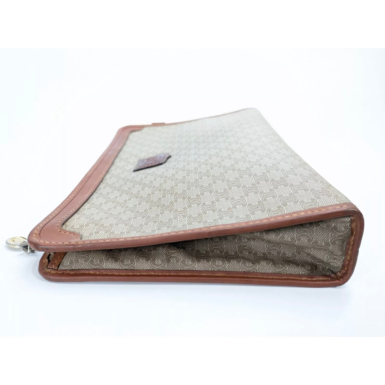 CELINE Vintage Clutch Macadam