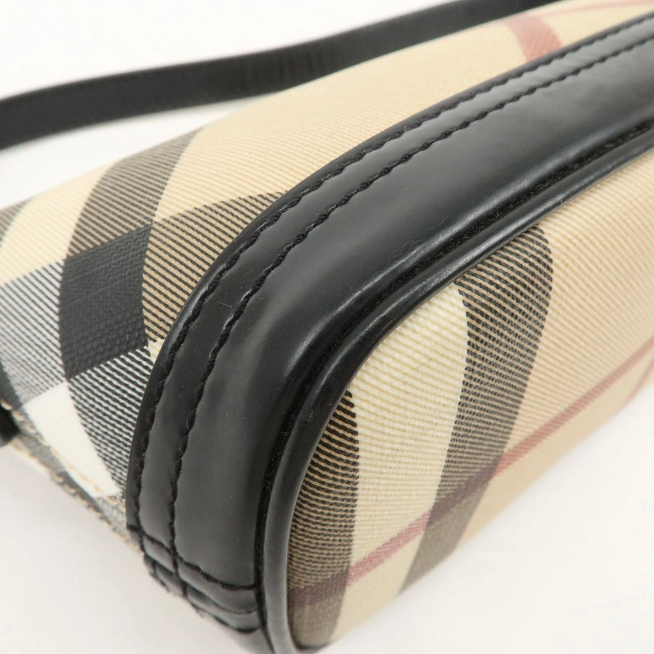 BURBERRY hand bag - Black, PVC