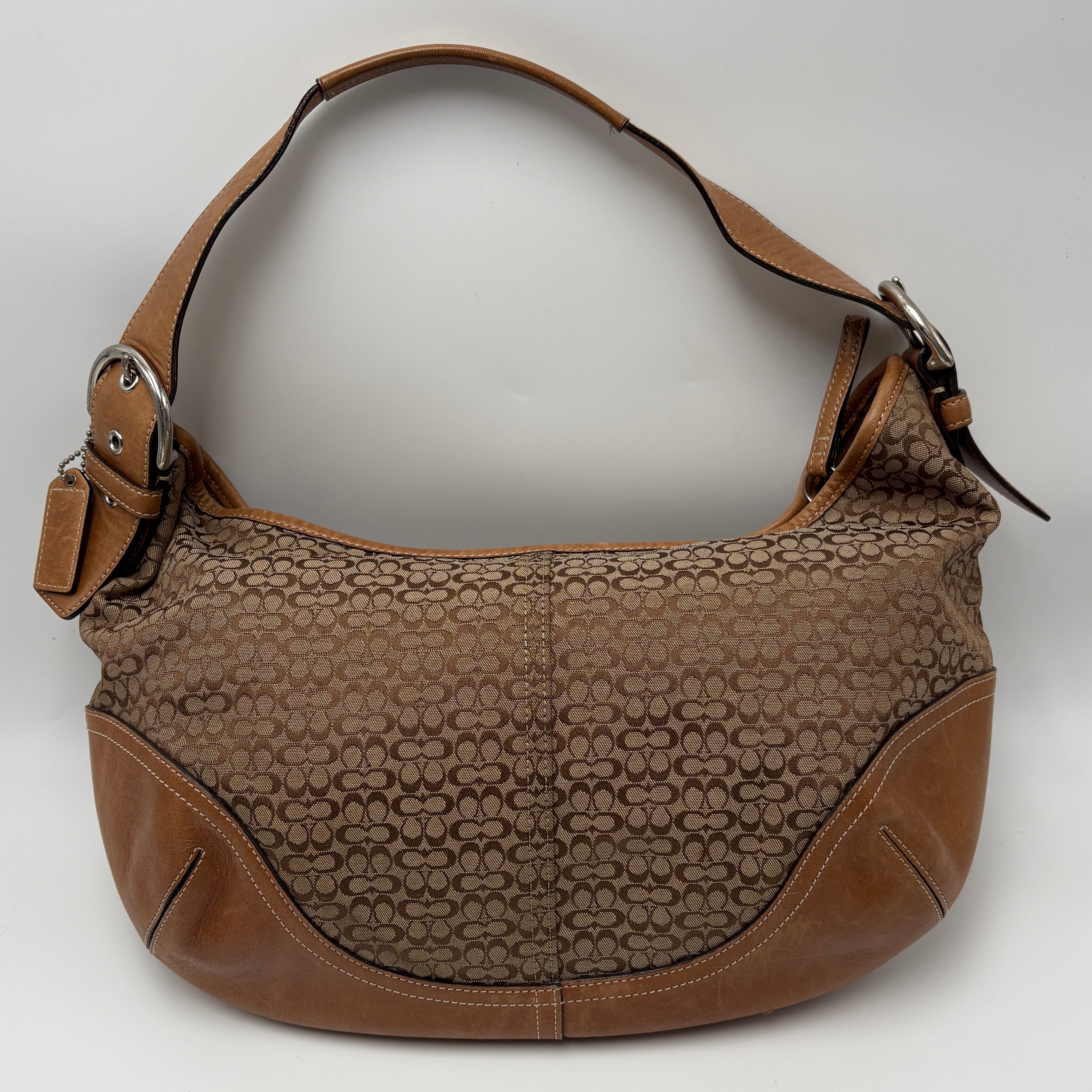 Coach Signature brown bag