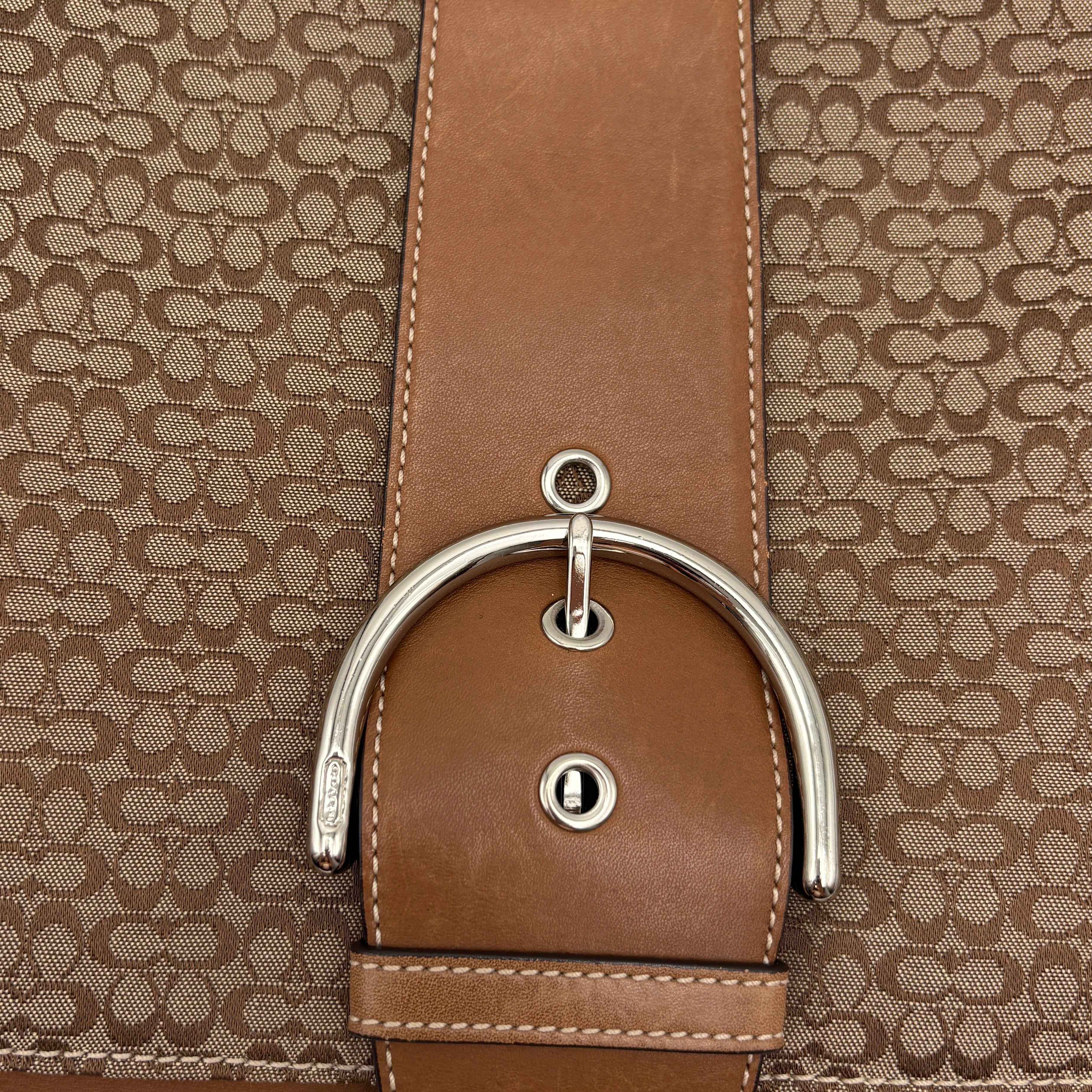Coach Signature Brown bag