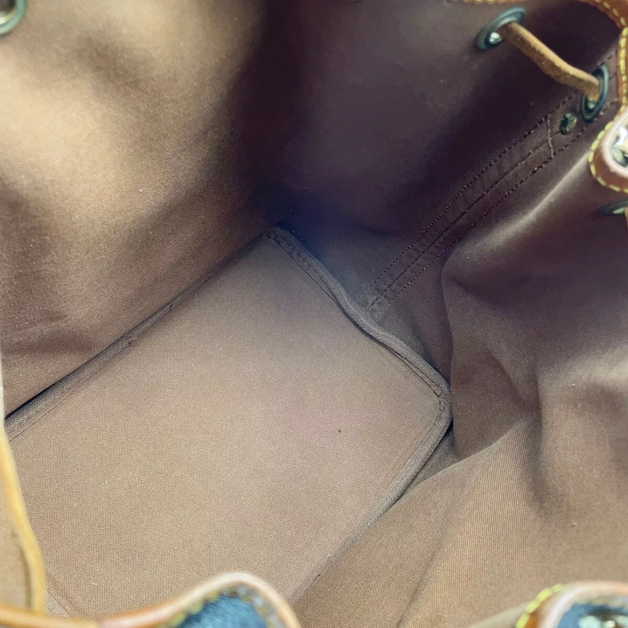 Monogram Petit Noe Leather Fabric Shoulder bag