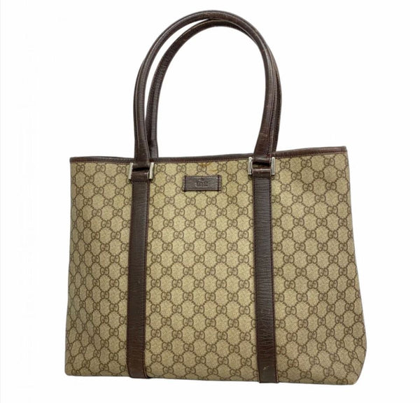 GUCCI GG SUPREME SHOULDER TOTE BAG