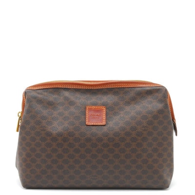 Celine Pouch Clutch Bag - Brown, PVC