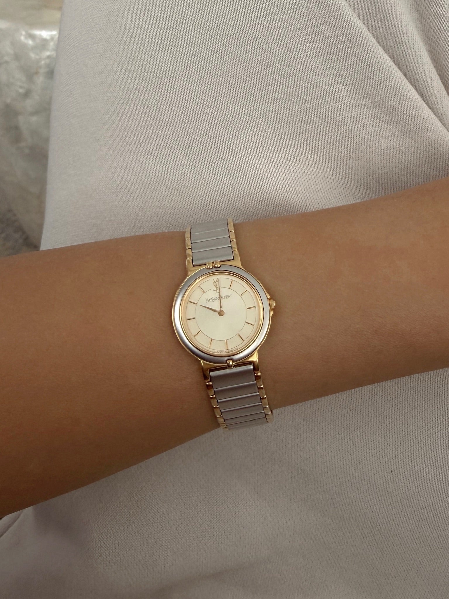 Yves Saint Laurent 2200-228481 Watch - Gold, Stainless Steel